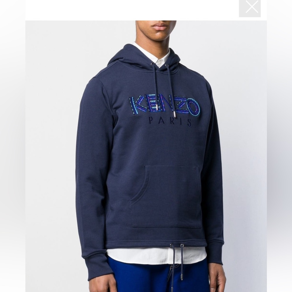 NWT with repair men’s Kenzo hoodie size L